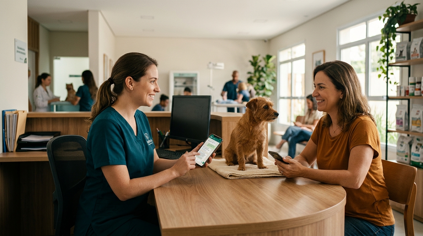 Os Melhores Chatbots Veterinários para Atendimento Rápido via WhatsApp — atendimento automático clínica veterinária